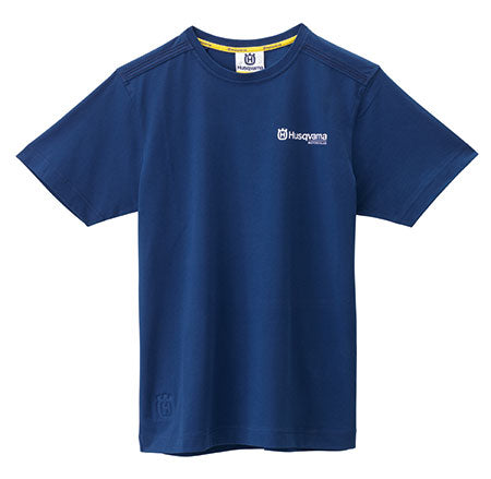 BASIC LOGO TEE BLUE