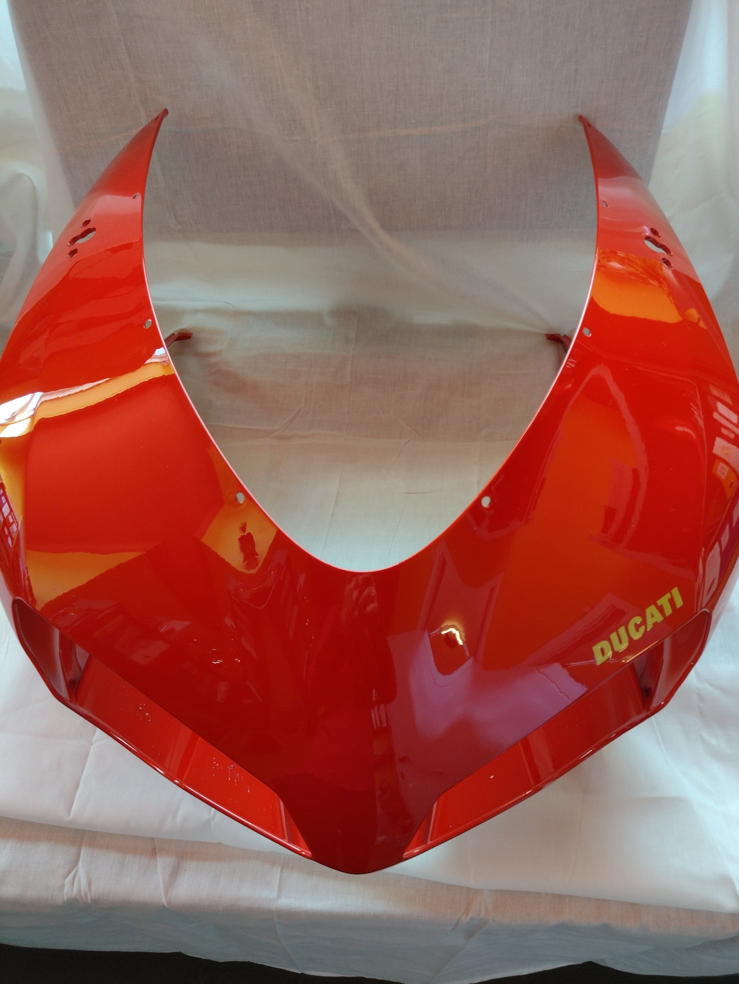 48120414AA Ducati Complete Headlight Fairing Red
