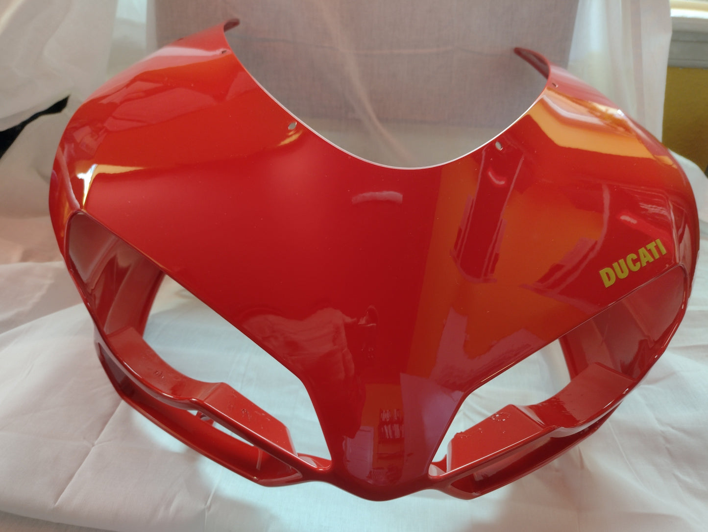 48120414AA Complete Headlight Fairing Red