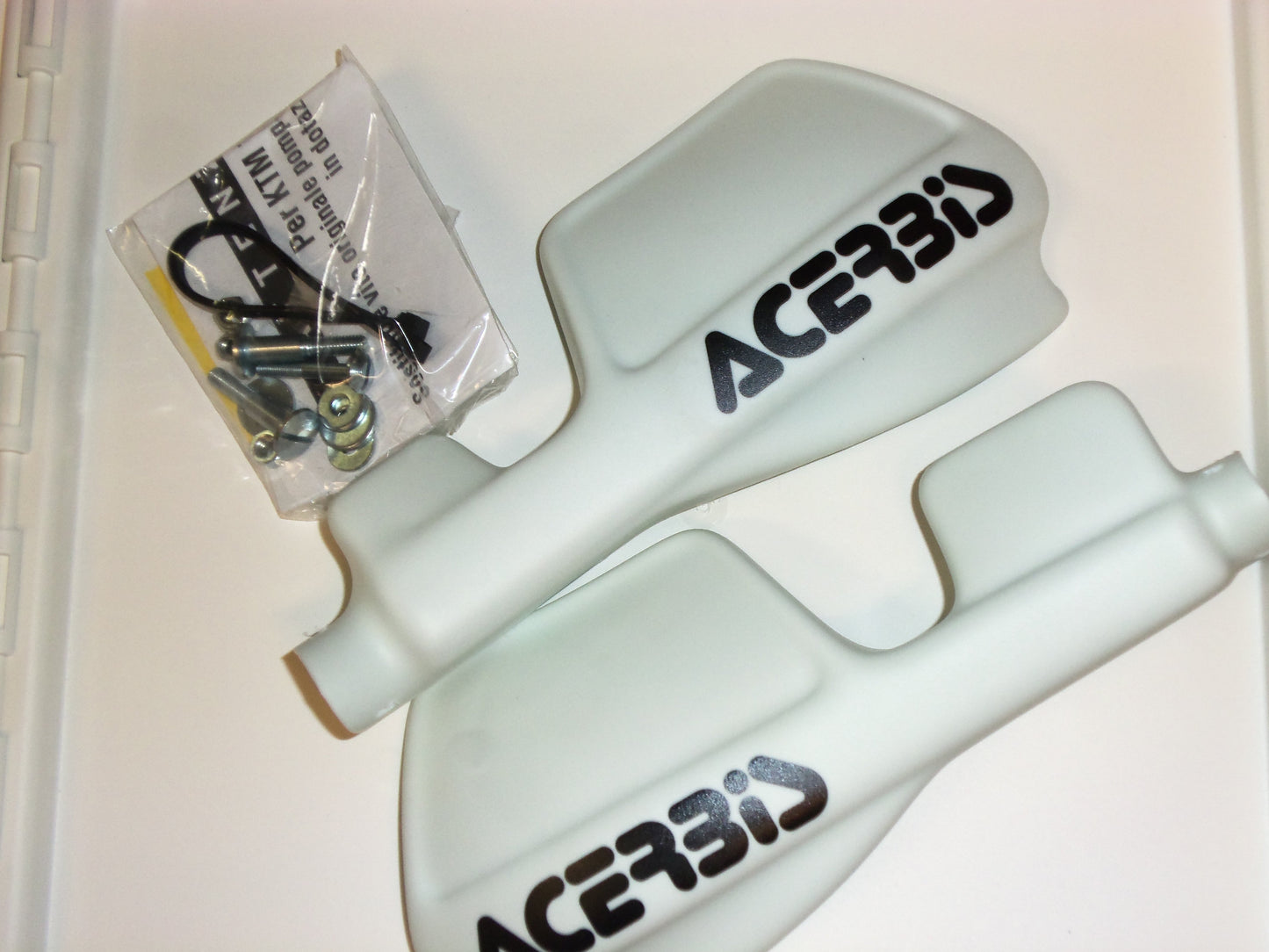 Handguards i hvid