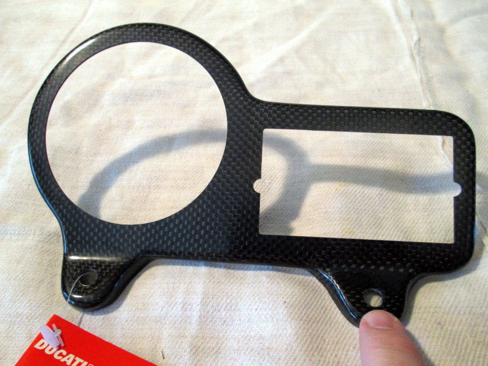 Ducati Carbon instrument support
