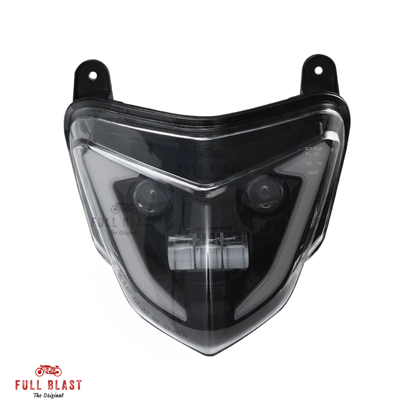 LED Headlight Assembly DRL with Turn Signal For Ducati Hypermotard 821 939 950