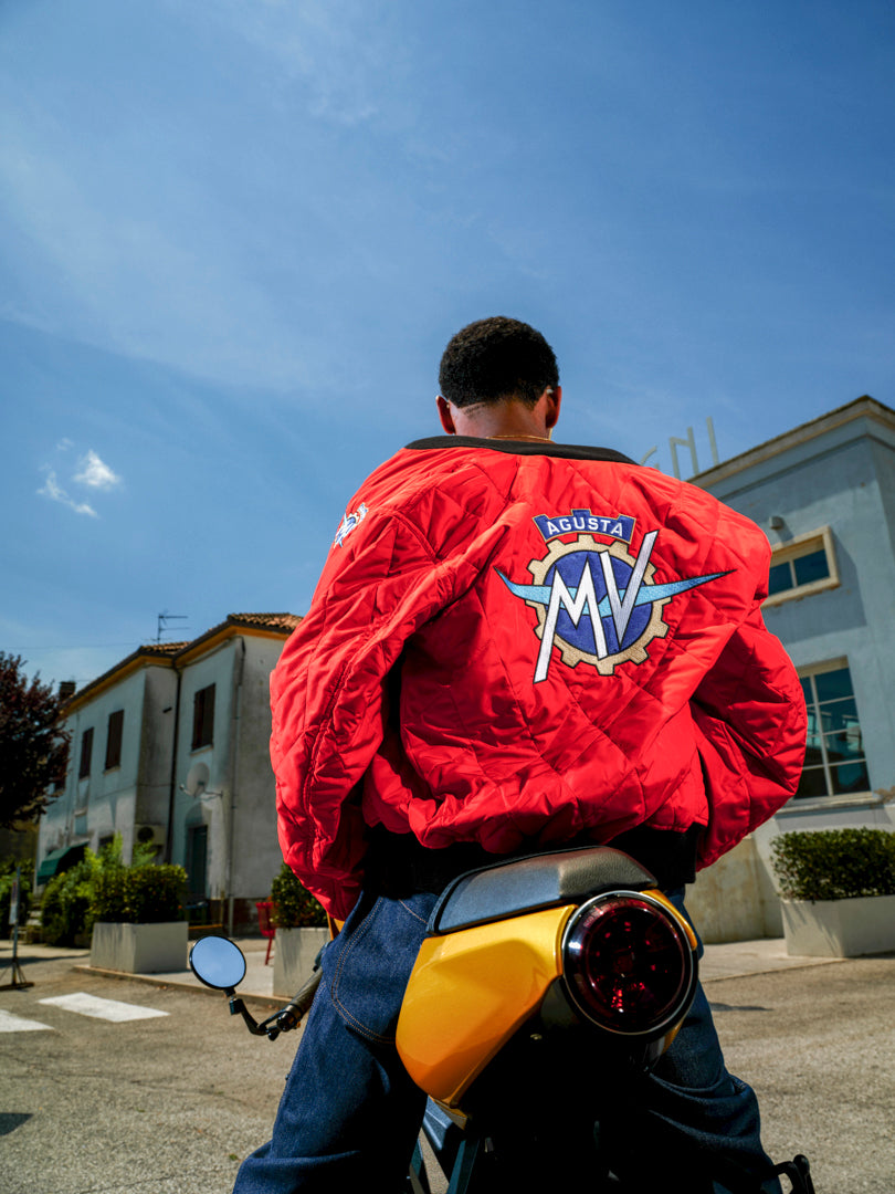 Logo Level 1 Quilted Bomber