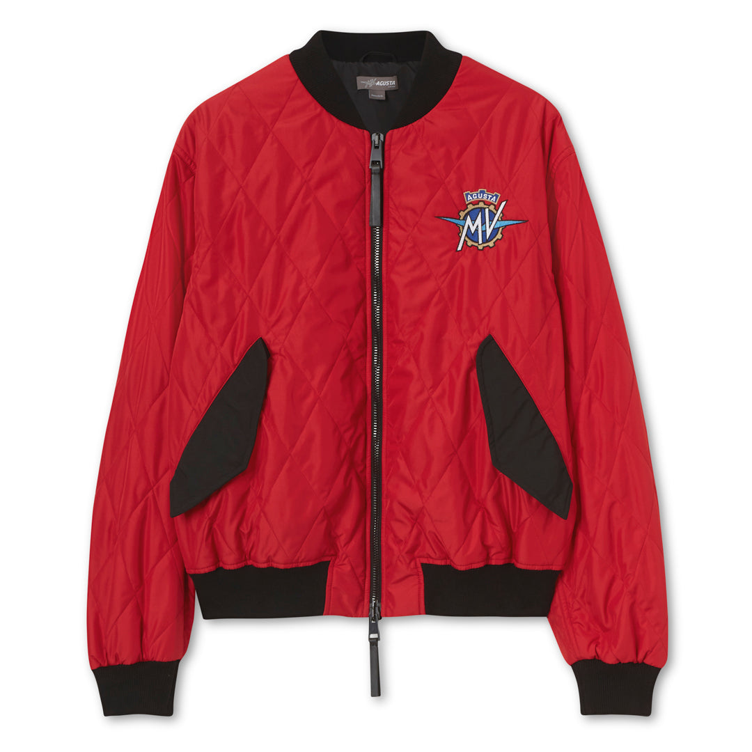 Logo Level 1 Quilted Bomber