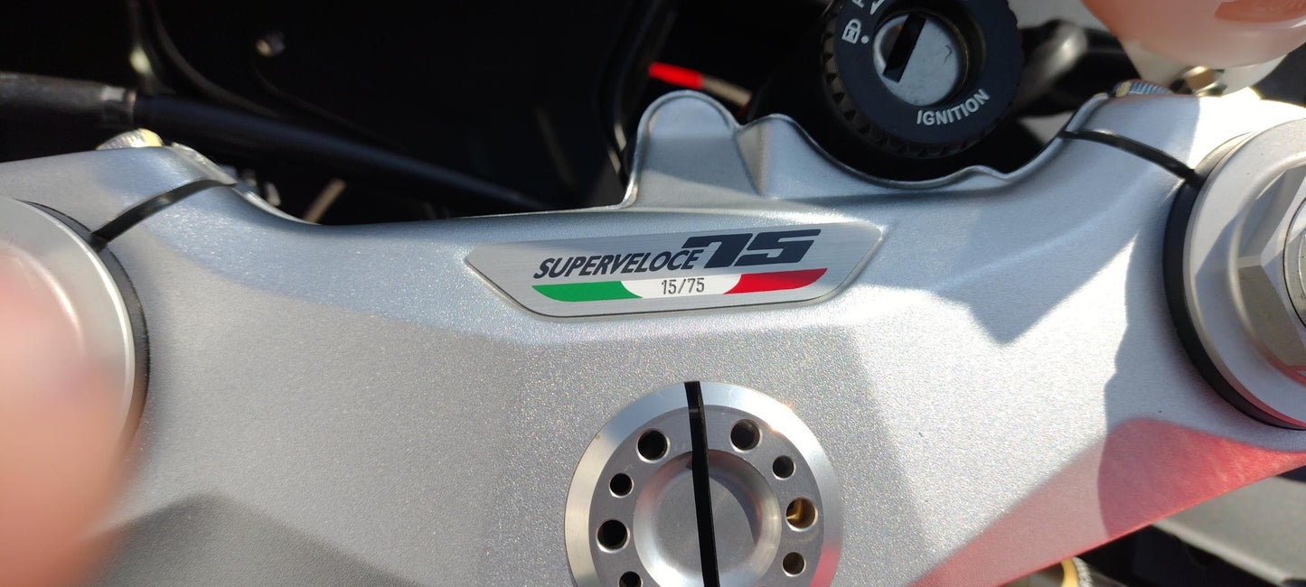 MV Agusta Super Veloce 75 Anniversario
