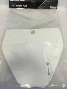 START NUMBER PLATE WHITE 8130800704428