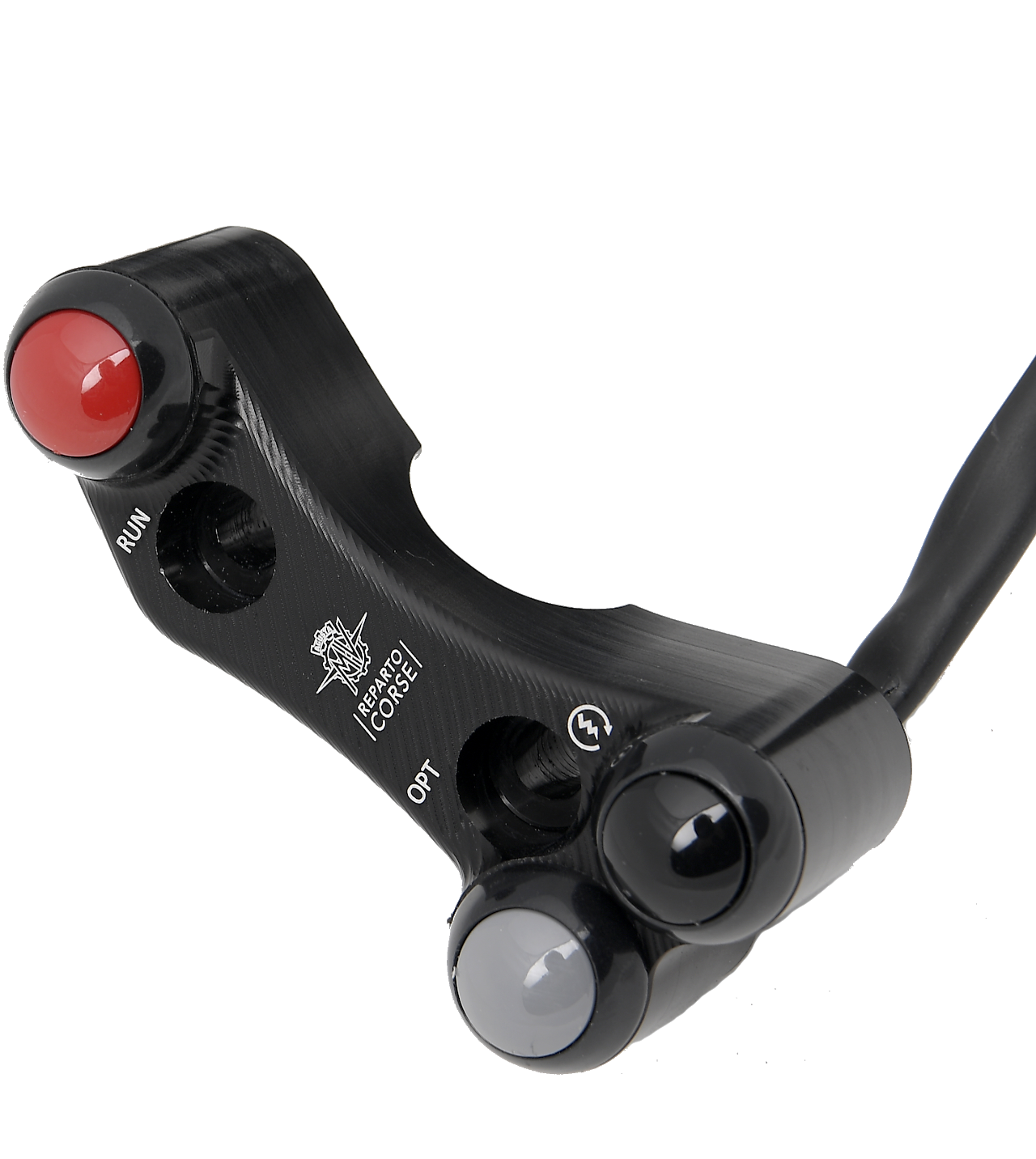 Right hand control for Brembo CNC radial and forged brake master cylinders