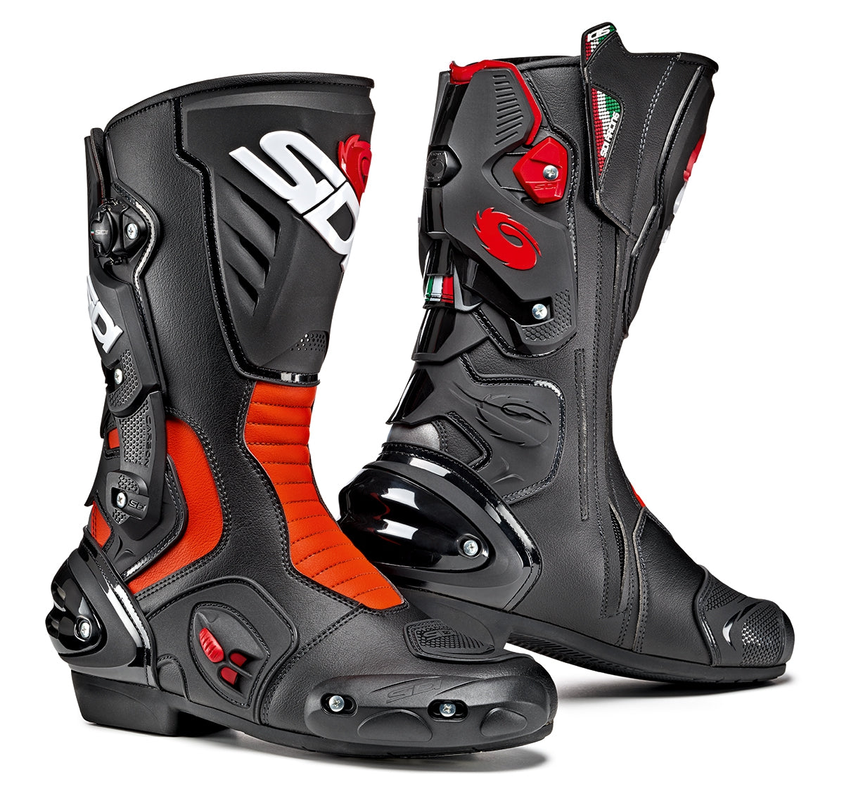 Sidi Vertigo 2 Black-Red Fluo