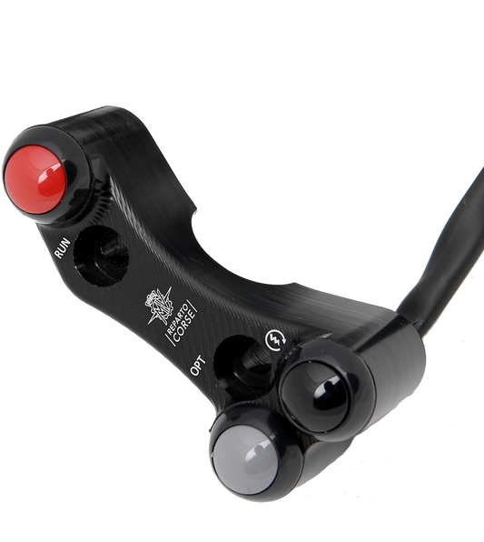 Right hand control for Brembo CNC radial and forged brake master cylinders, SPSWM03B